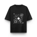 cosmic blue print Unisex Oversized Classic T-Shirt